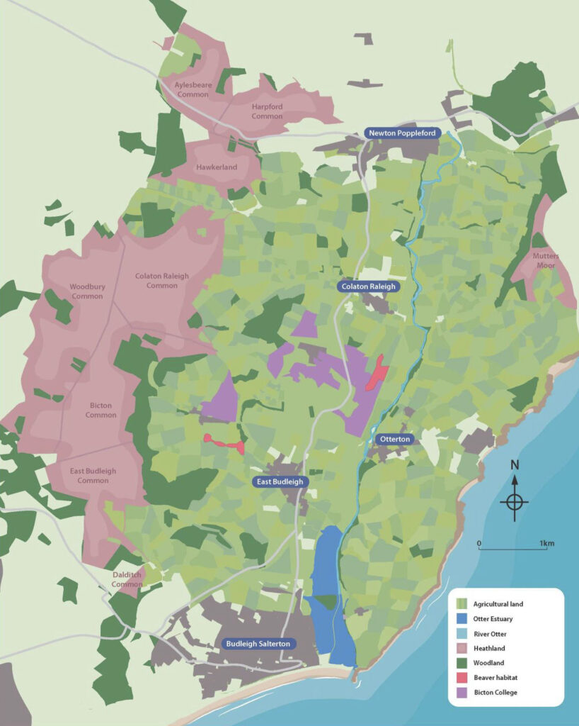 Lower Otter Landscape Recovery Project Map